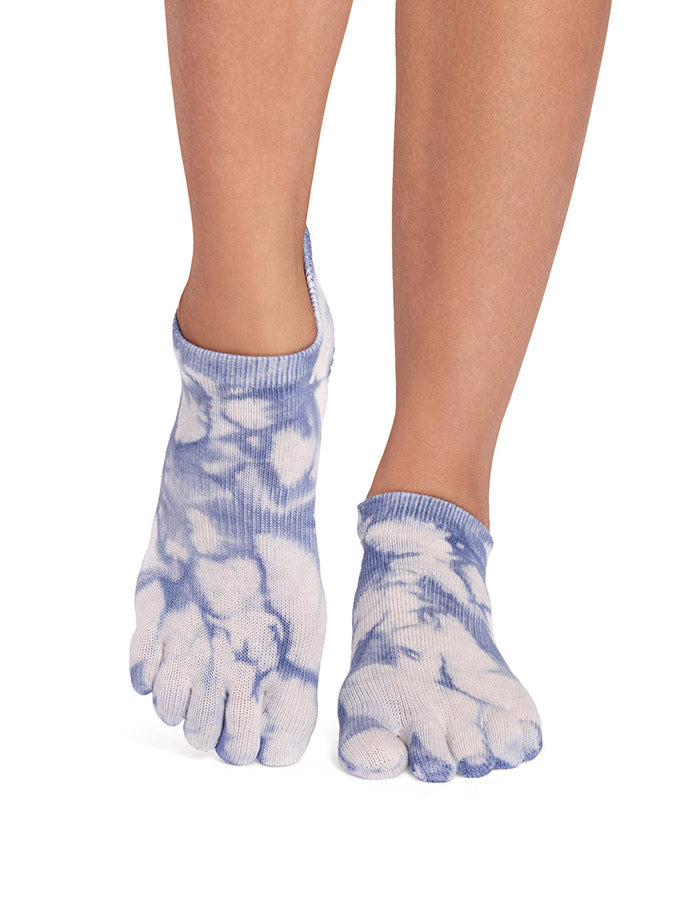 ToeSox Low Rise Full Toe Grip Socks