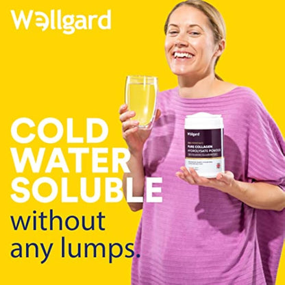 مسحوق الكولاجين، مسحوق ببتيدات الكولاجين البقري من ويلغارد - مستويات عالية من الأحماض الأمينية الأساسية الثمانية، مكملات الكولاجين، حلال وكوشير، صنع في المملكة المتحدة