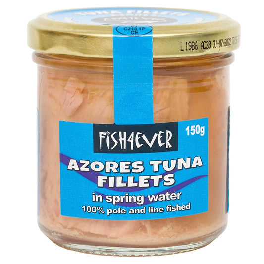 Azores Tuna Fillets in Spring Water - Fish4Ever - 150g