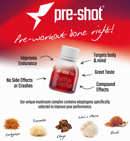 Pre-Workout Shot - Fruit Variety Pack (6 x 60ml)