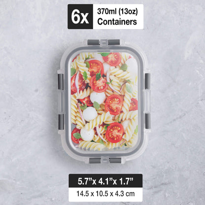 Kids Meal Prep Containers – Freezer & Oven Safe | 6-Pack