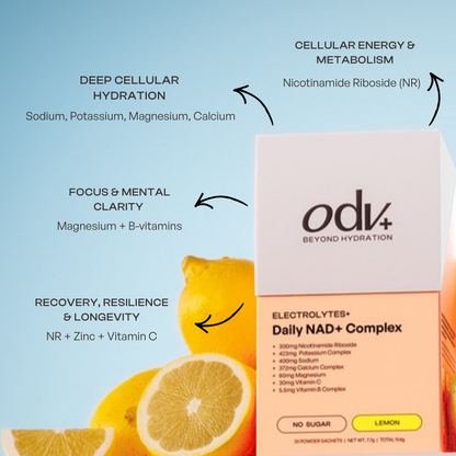 Odv Daily Electrolyte + NAD⁺ مركب
