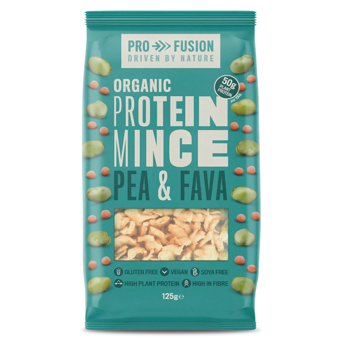 Organic Protein Mince - Pea & Fava - 125g - Profusion