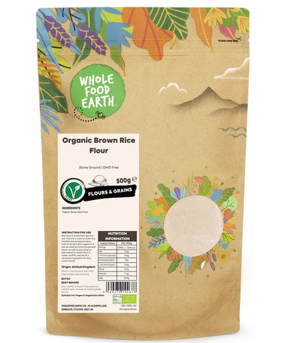 Organic Brown Rice Flour - Serious Grains