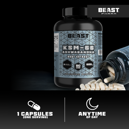 أشوغندا KSM-66® - 600 ملغ