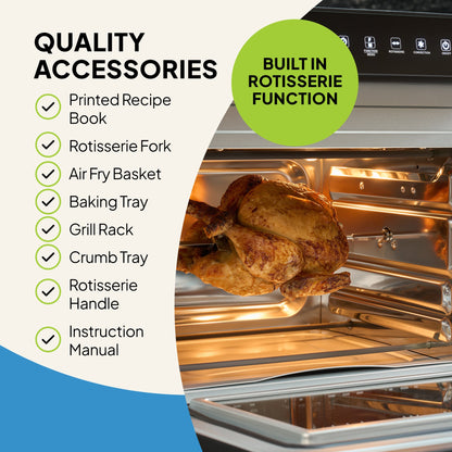 f77 Super Oven Pro - 30L Digital Air Fryer Oven
