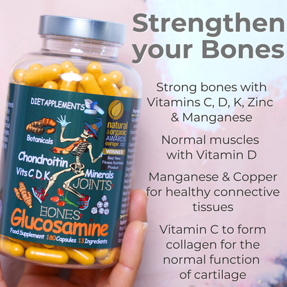 Glucosamine, Chondroitin, Turmeric, Vitamins & Minerals Complex