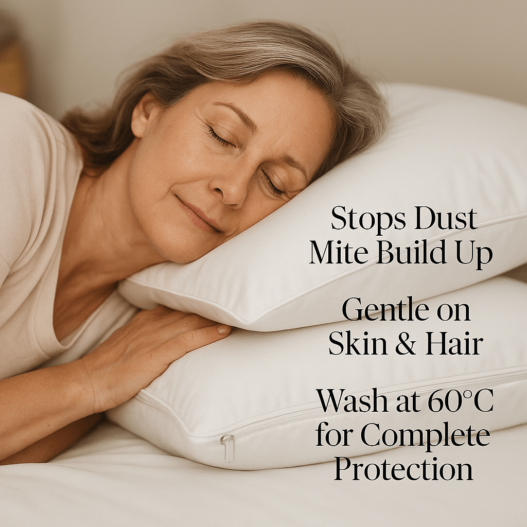 Anti-Dust Mite Bedding Pillow Case (Set of 2)