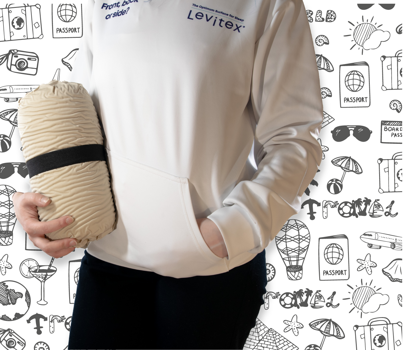 Anywhere: Compressible Levitex Travel Pillow