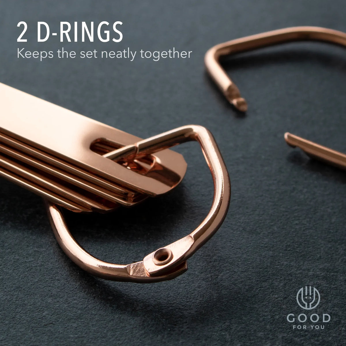 Copper Measuring Cups and Spoons