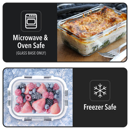 Kids Meal Prep Containers – Freezer & Oven Safe | 6-Pack