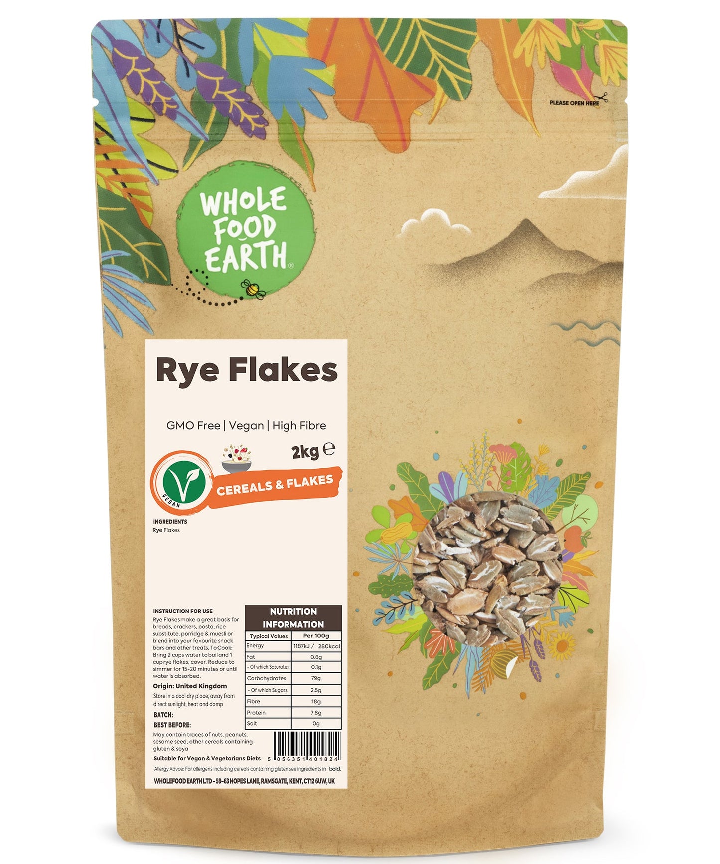 Rye Flakes