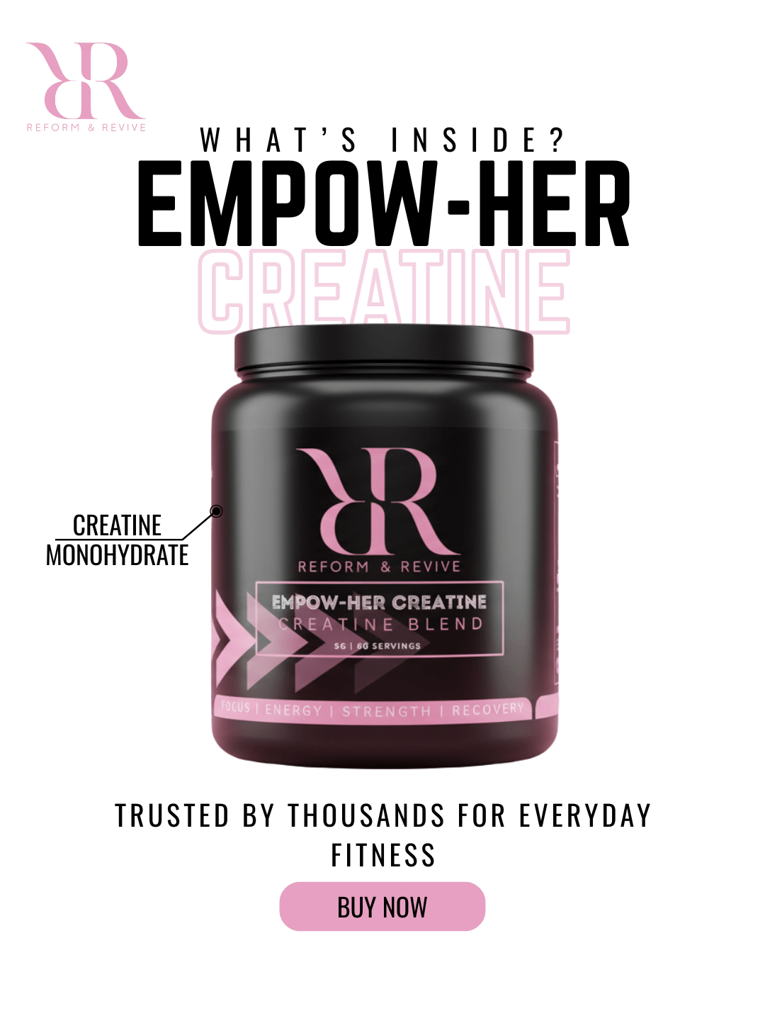 Empow-HER Creatine | Pure Creatine Monohydrate