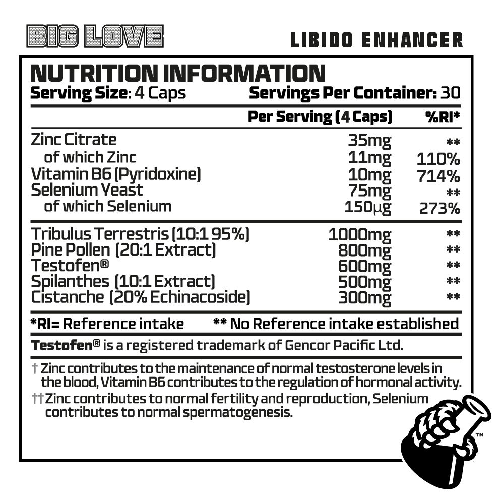 BIG LOVE - دعم الهرمونات