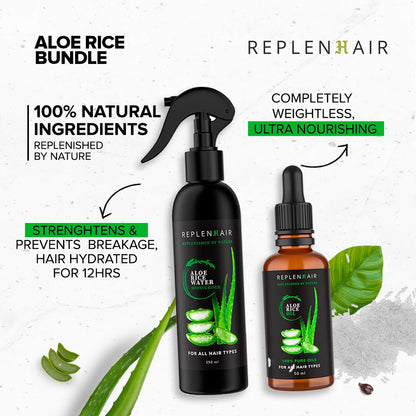 Aloe Rice Water Hair Moisturiser Spray