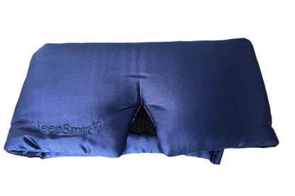 Blackout Silk Sleep Mask - 100% Pure Silk Ultra Soft Adjustable Strap for Deep Sleep & Total Comfort