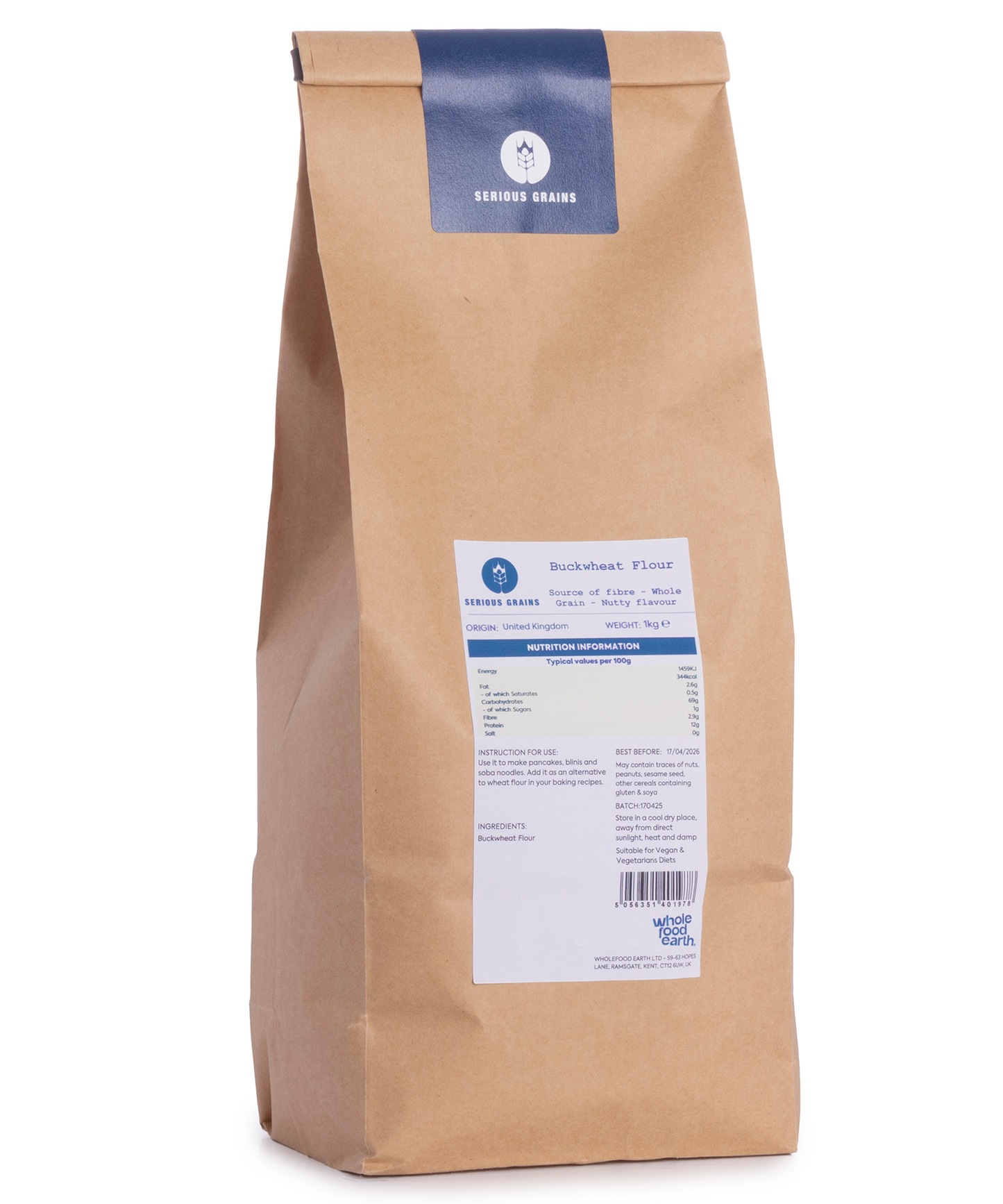 Buckwheat Flour - Serious Grains