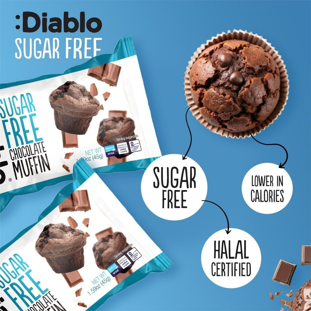 Sugar Free Chocolate Muffin (45g)