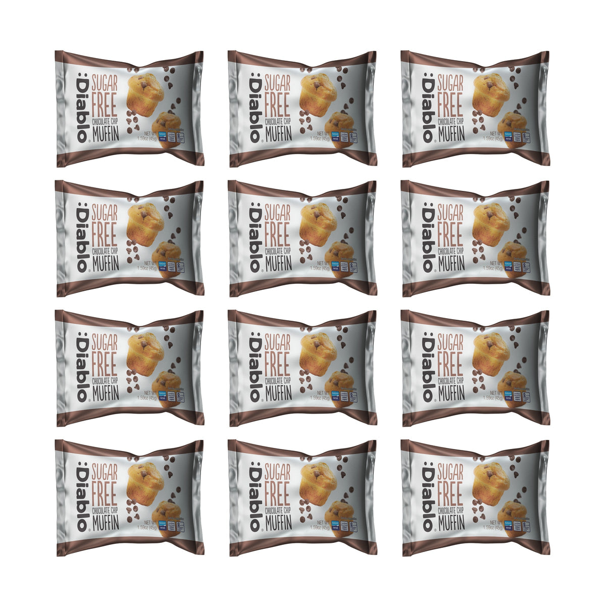 Sugar Free Chocolate Chip Muffin (45g)