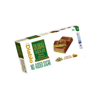 No Added Sugar Dubai Chocolate 200g - LIMITED EDITION