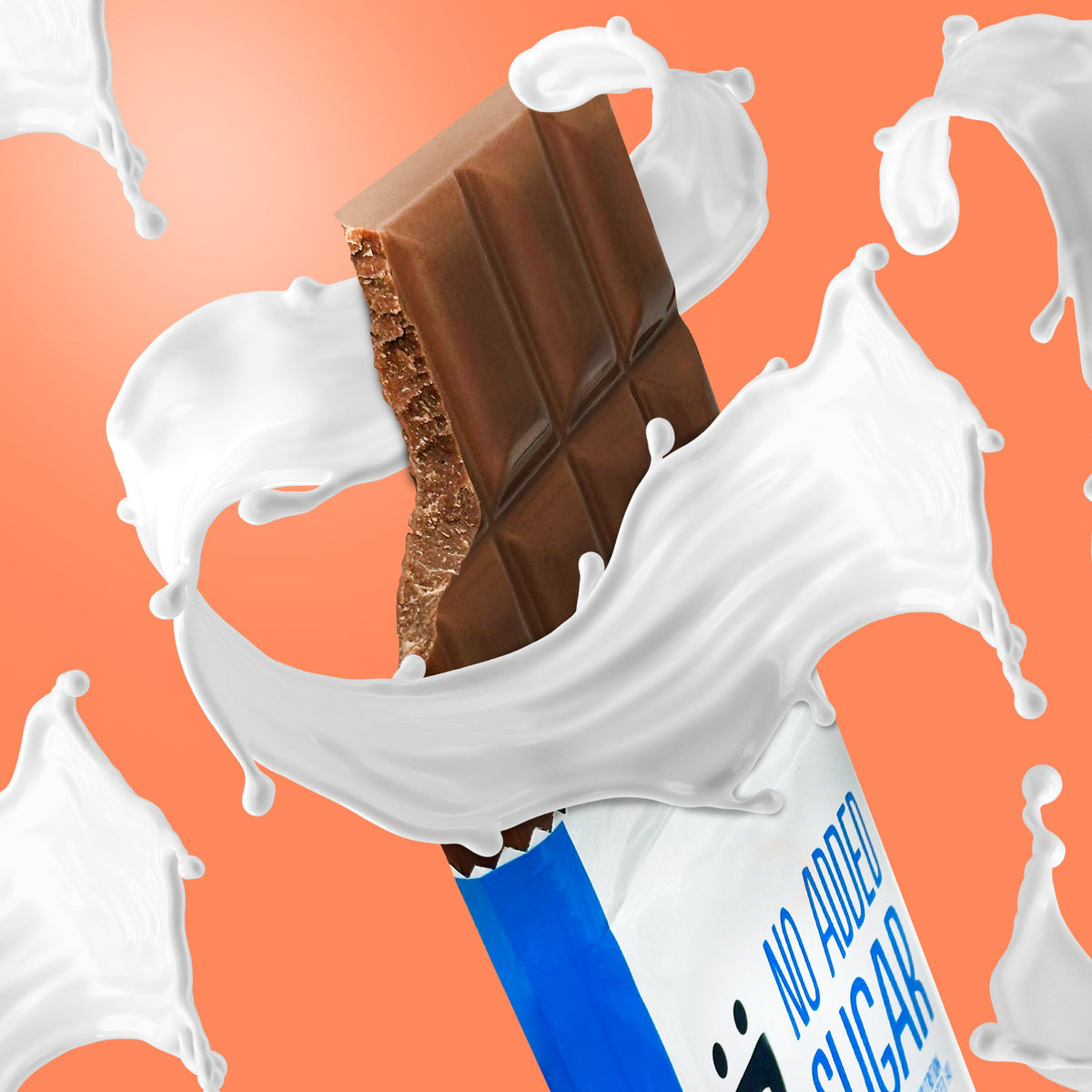 No Added Sugar Milk Chocolate Bar Maltitol (85g)
