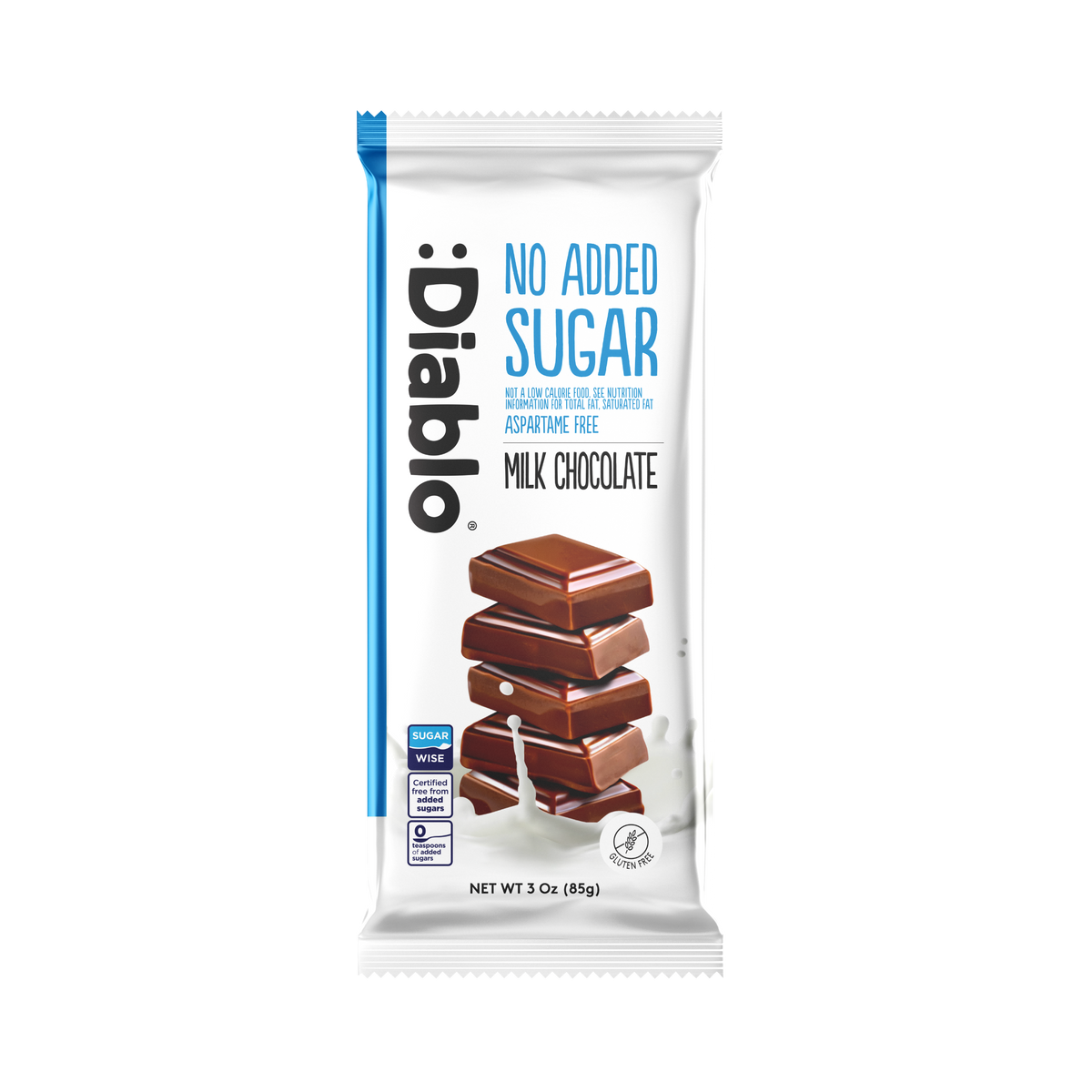 No Added Sugar Milk Chocolate Bar Maltitol (85g)