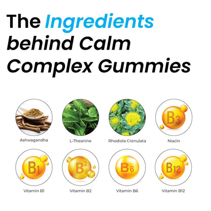 Calm Ashwagandha Gummy Complex | Calm Mood & Daily Support