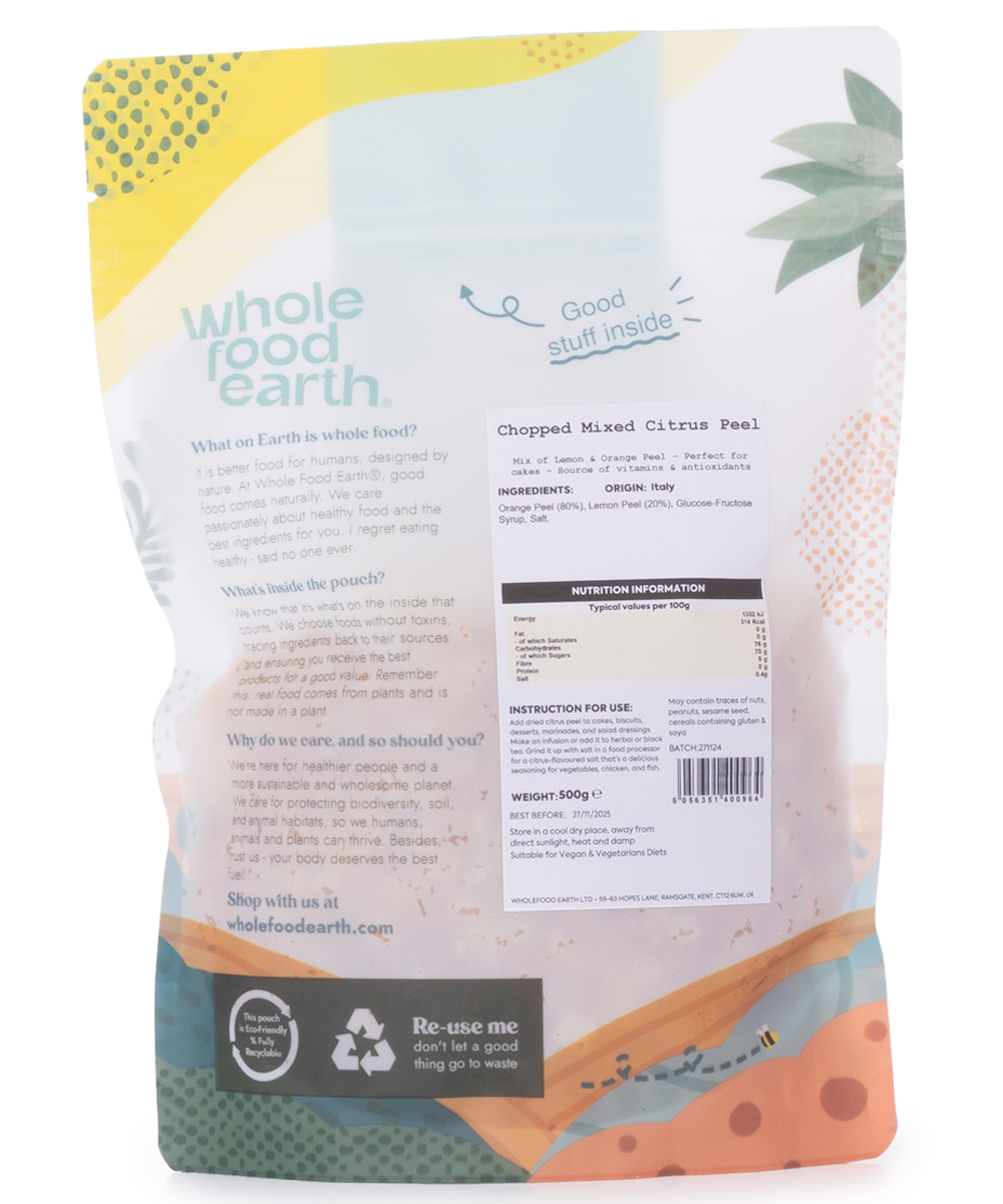 Chopped Mixed Citrus Peel