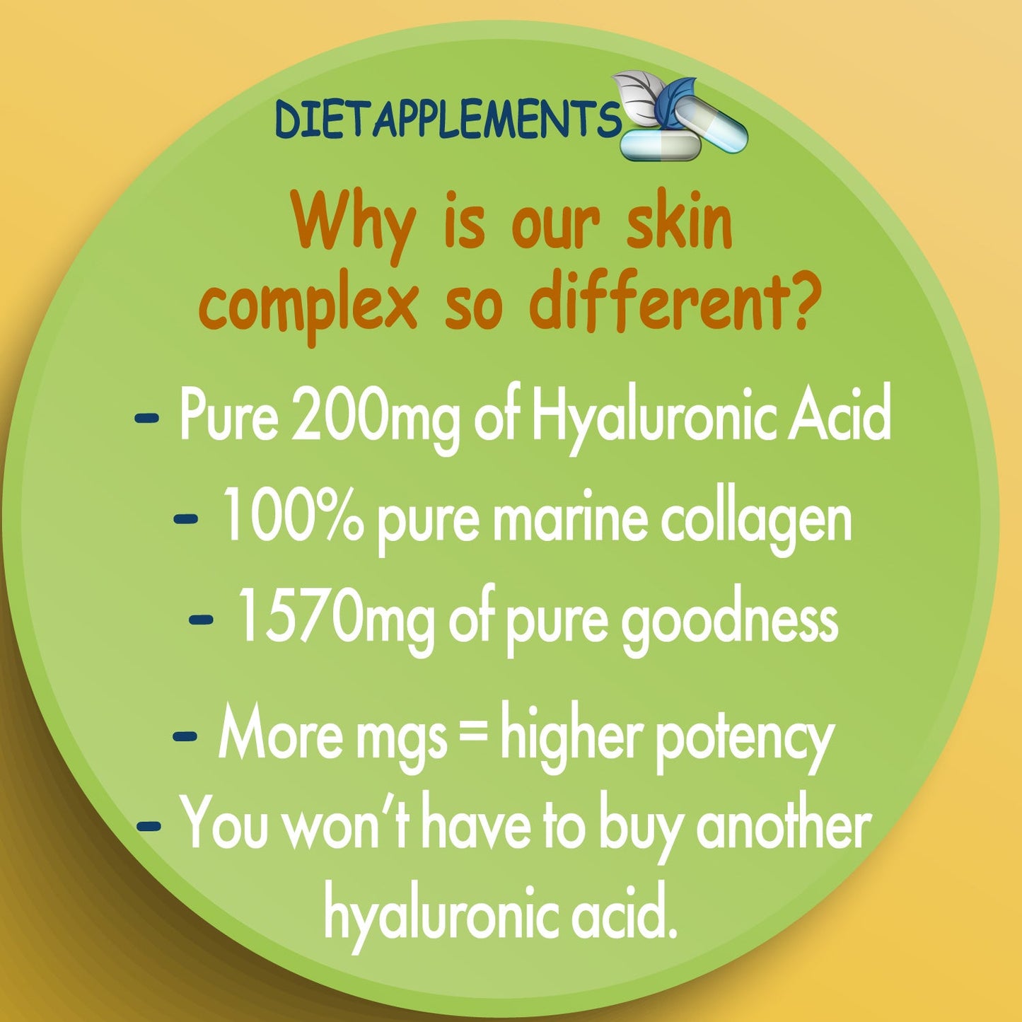 Marine Collagen & Hyaluronic Acid Complex