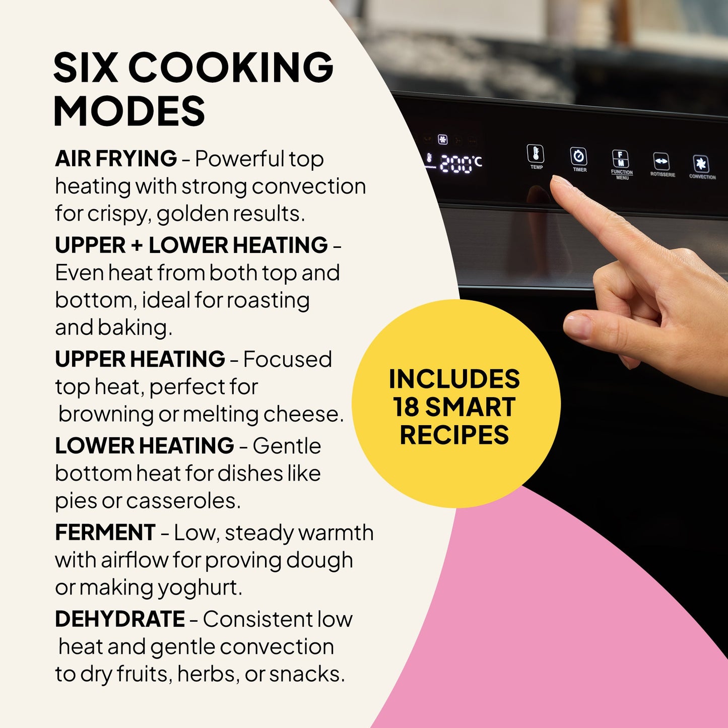 f77 Super Oven Pro - 30L Digital Air Fryer Oven