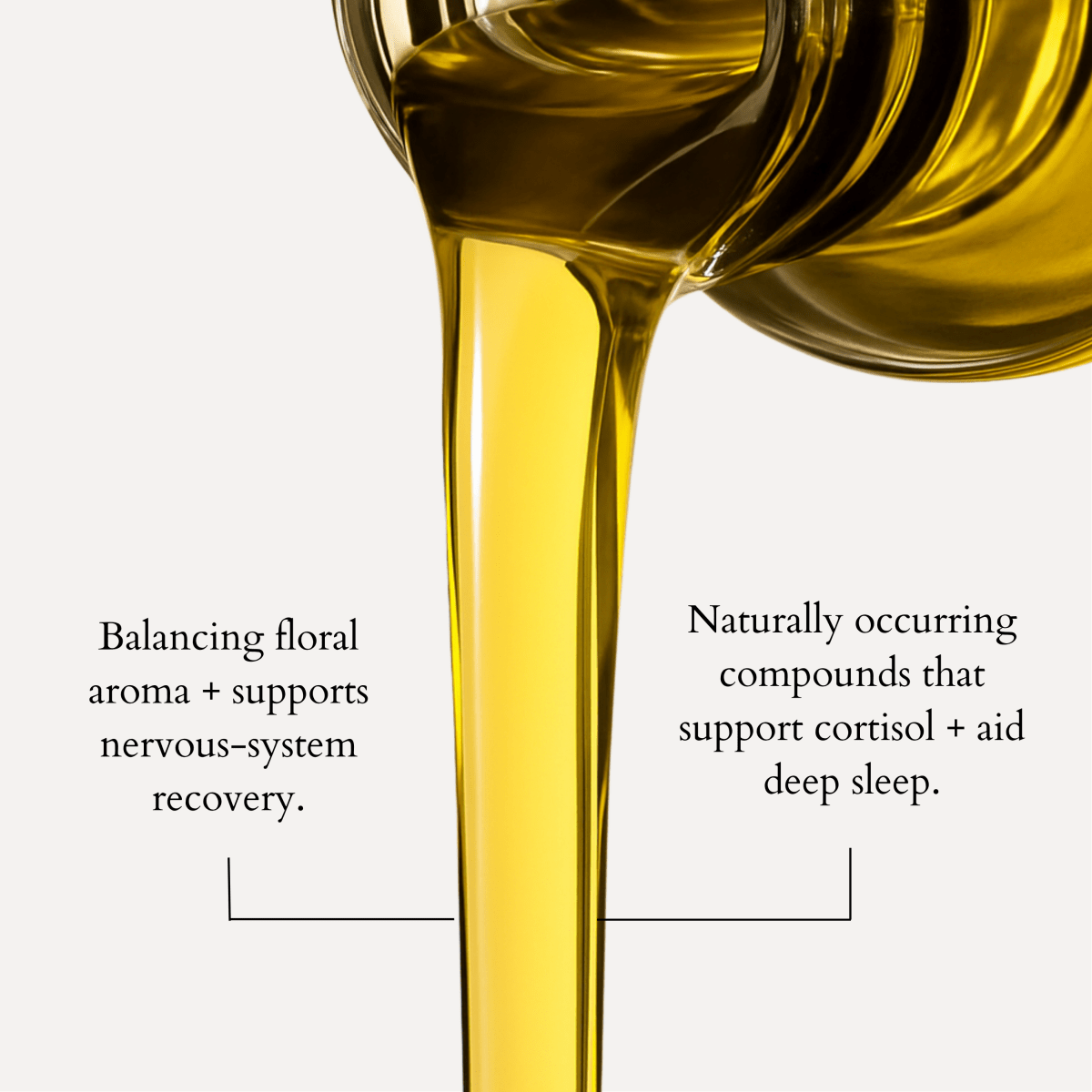 زيت استحمام مهدئ مع البابونج الروماني - للنوم وتخفيف التوتر