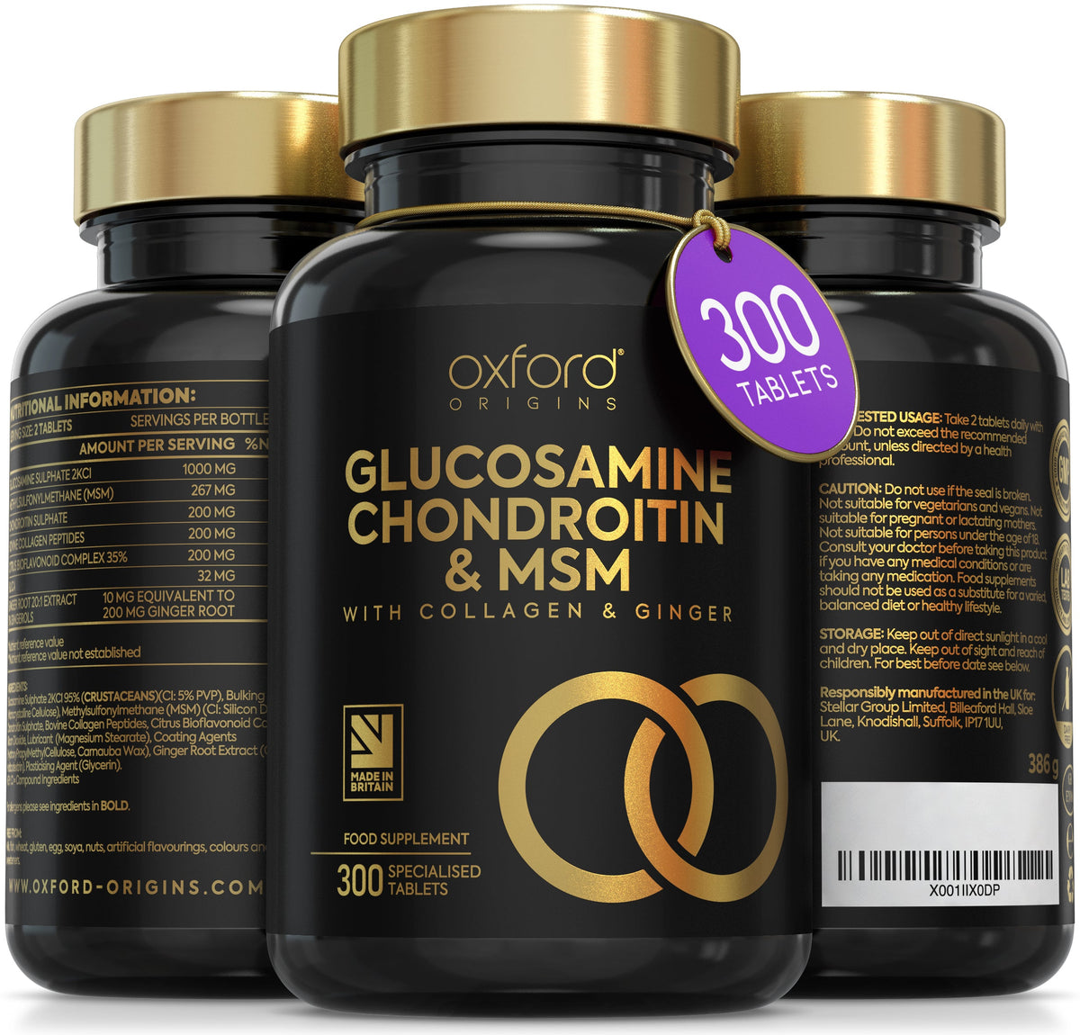 Glucosamine, Chondroitin & MSM