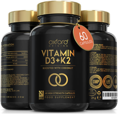 Vitamin D3 and K2