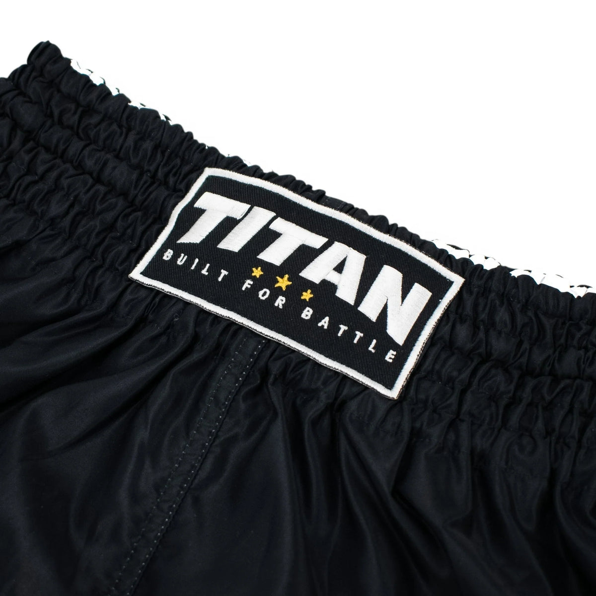 Titan Muay Thai Shorts – Midnight Black
