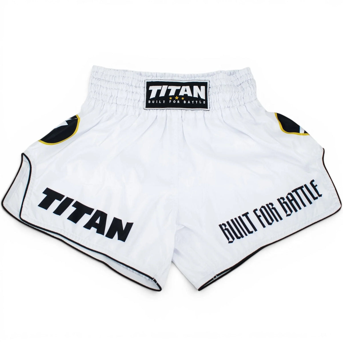 Titan Muay Thai Shorts – Polar White