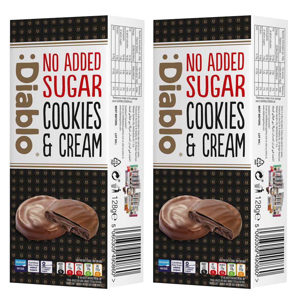 Dark Chocolate Cookies & Cream (128g)