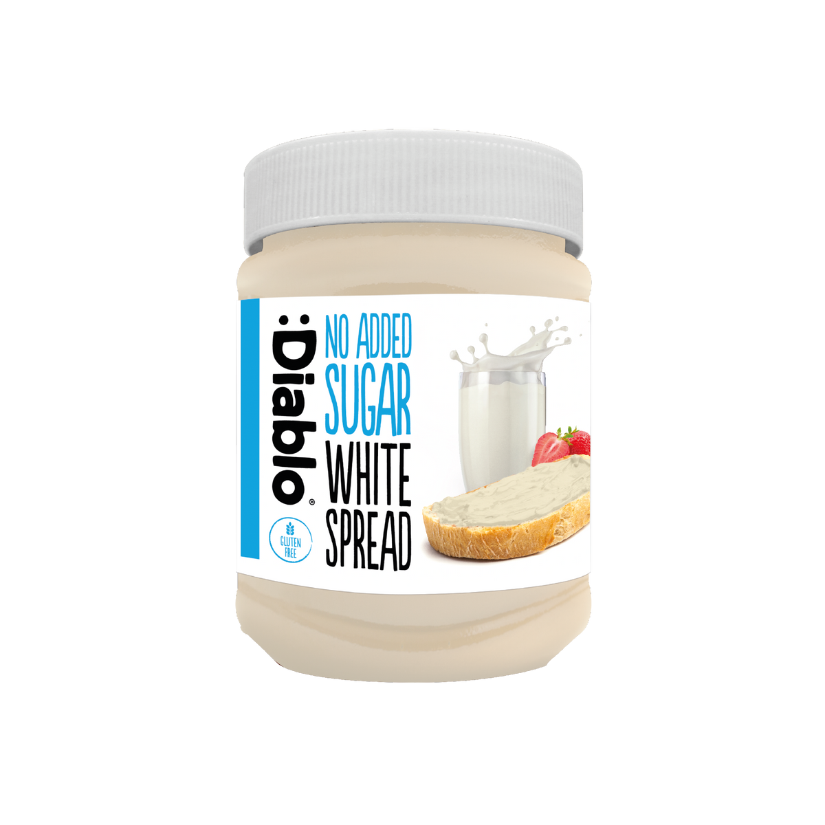 No Added Sugar White Chocolate Spread (350g)