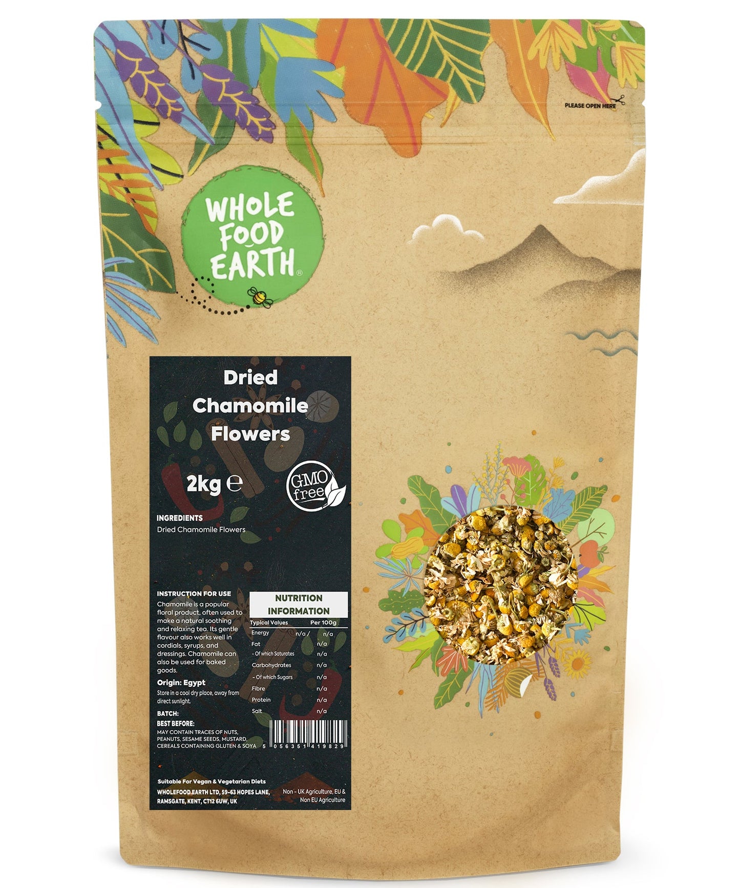 Chamomile Flowers Dried (Loose Tea)