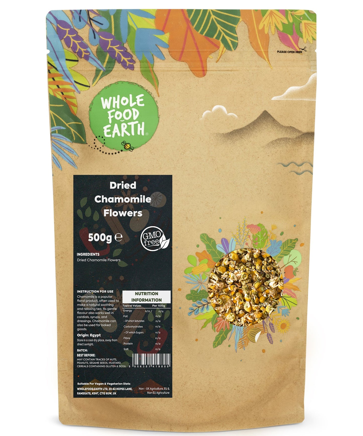 Chamomile Flowers Dried (Loose Tea)