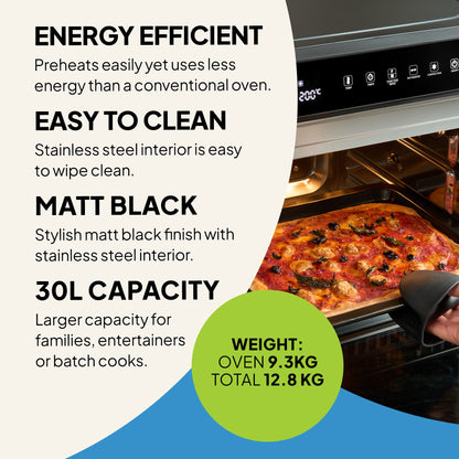f77 Super Oven Pro - 30L Digital Air Fryer Oven