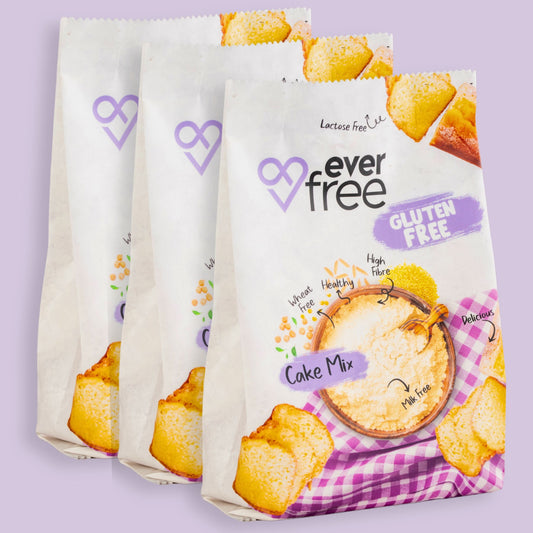 EverFree Gluten Free Cake Mix 350g - Pack of 3