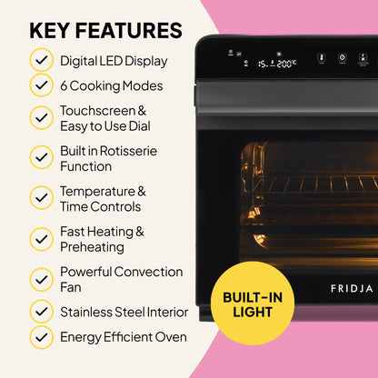 f77 Super Oven Pro - 30L Digital Air Fryer Oven
