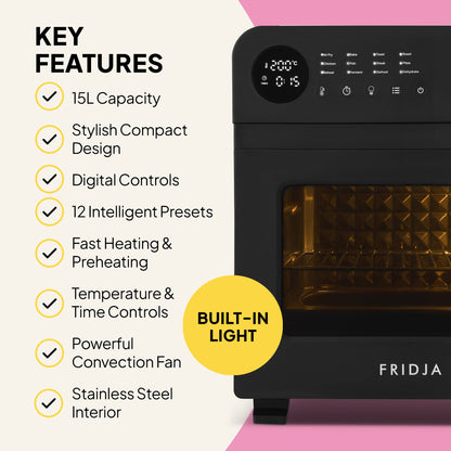 f66 Super Oven - 15L Digital Air Fryer Oven