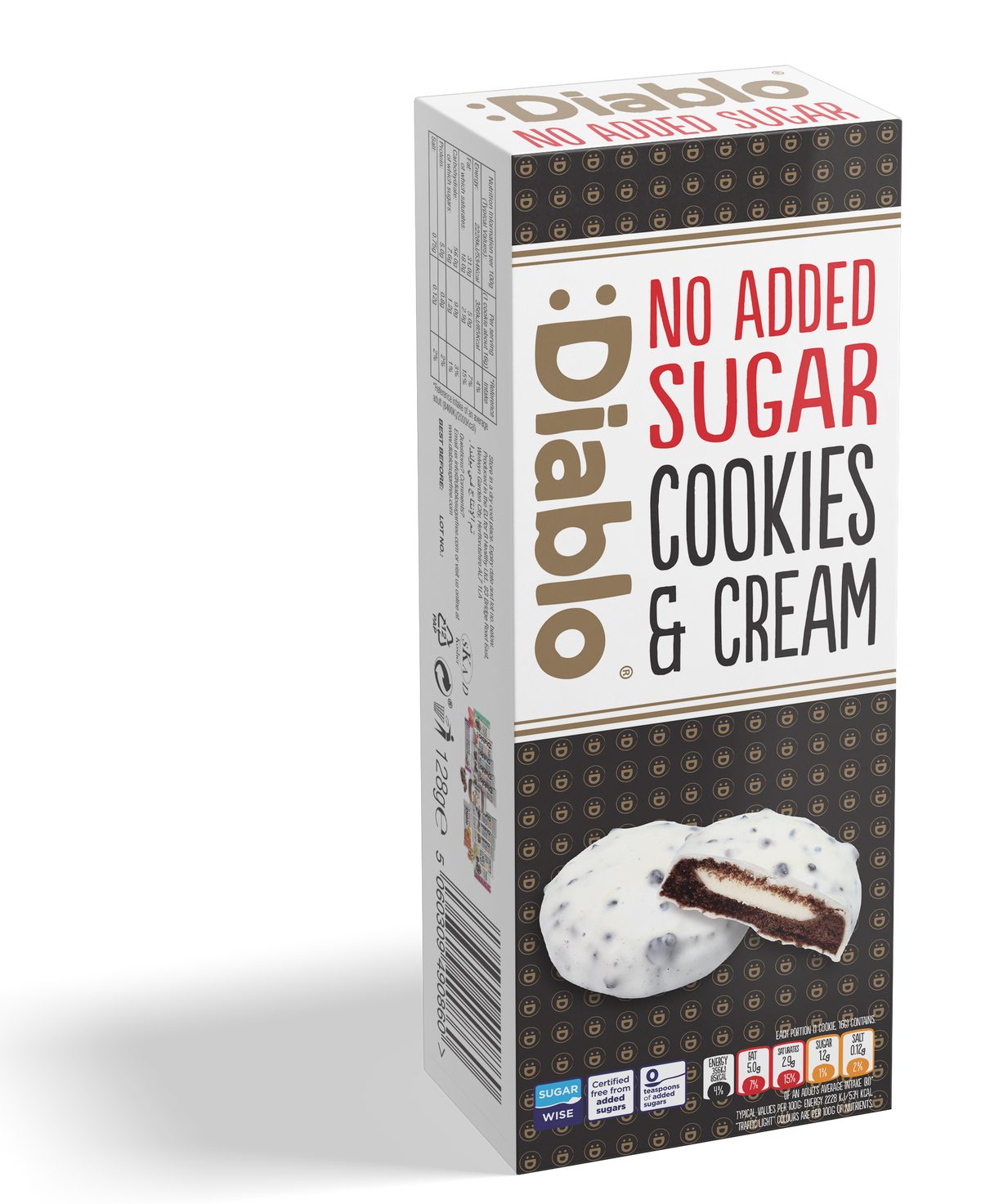 White Chocolate Cookies & Cream (128g)