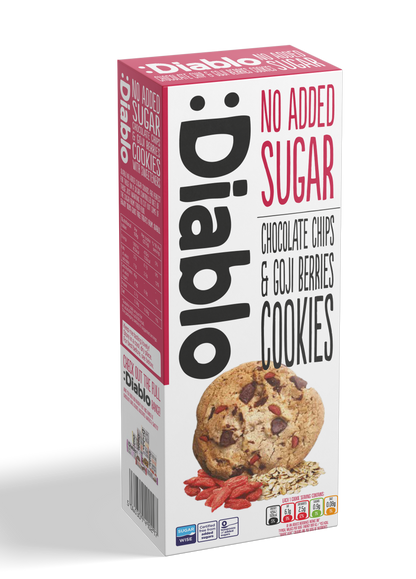 No Added Sugar Chocolate Chip & Goji Berry Cookies (135g)