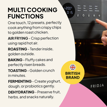 f66 Super Oven - 15L Digital Air Fryer Oven