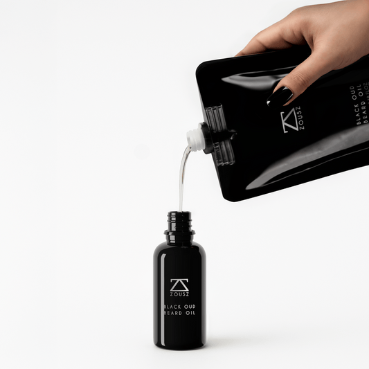 Black Oud Beard Oil 100mL Refill Pouch