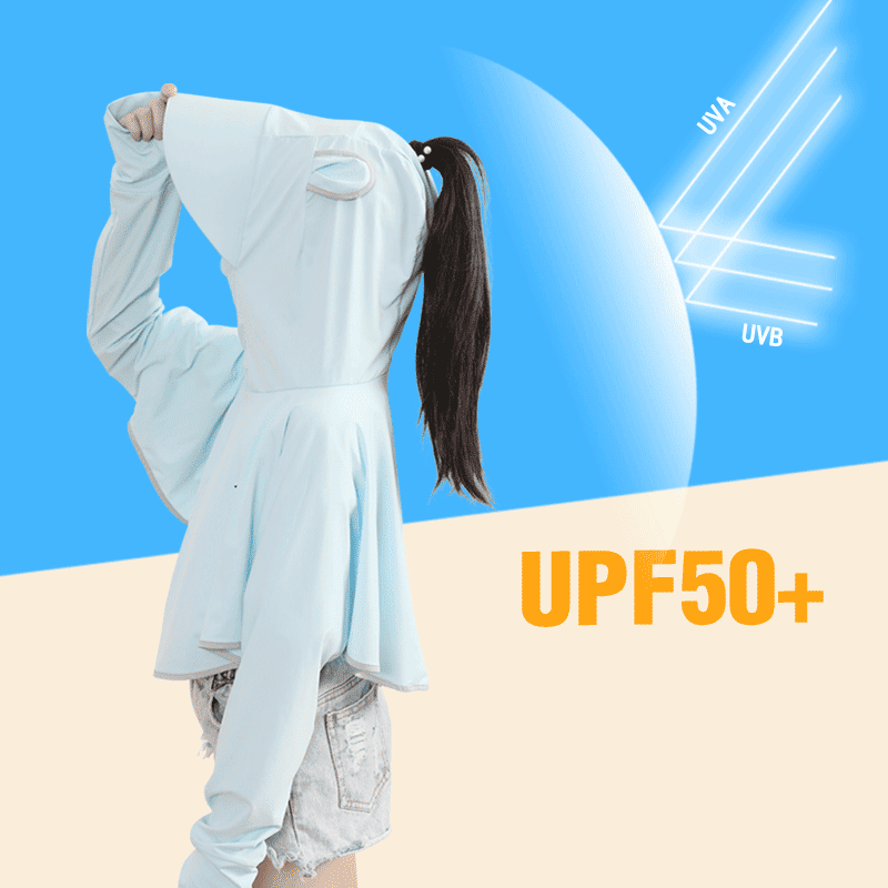 Kids' UPF 50+ Hooded Jacket