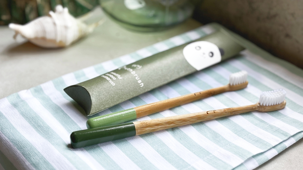 A years supply of the Tiny Truthbrush - beautiful bamboo toothbrush for children
