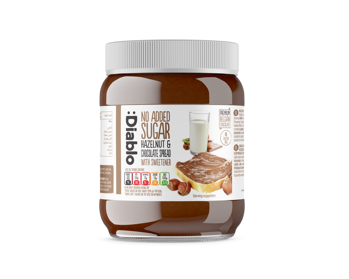 No Added Sugar Hazelnut Chocolate Spread